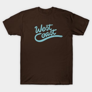 West Coast wave typography T-Shirt